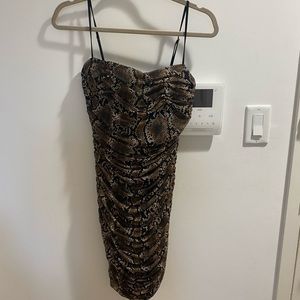 Aritzia Babaton Snake Dress